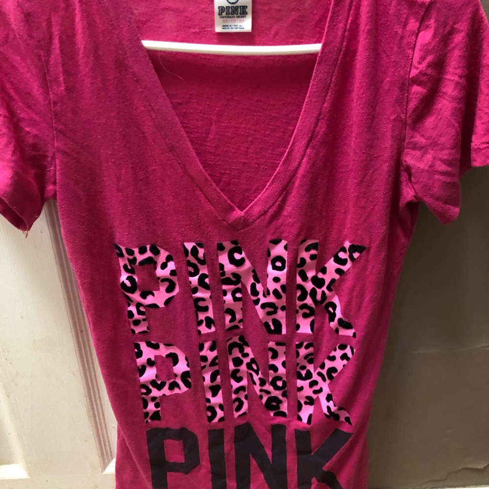 Pink Victoria Secret tee